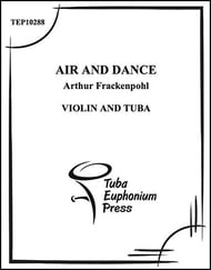 Air and Dance Tuba and Violin Duet P.O.D. cover Thumbnail